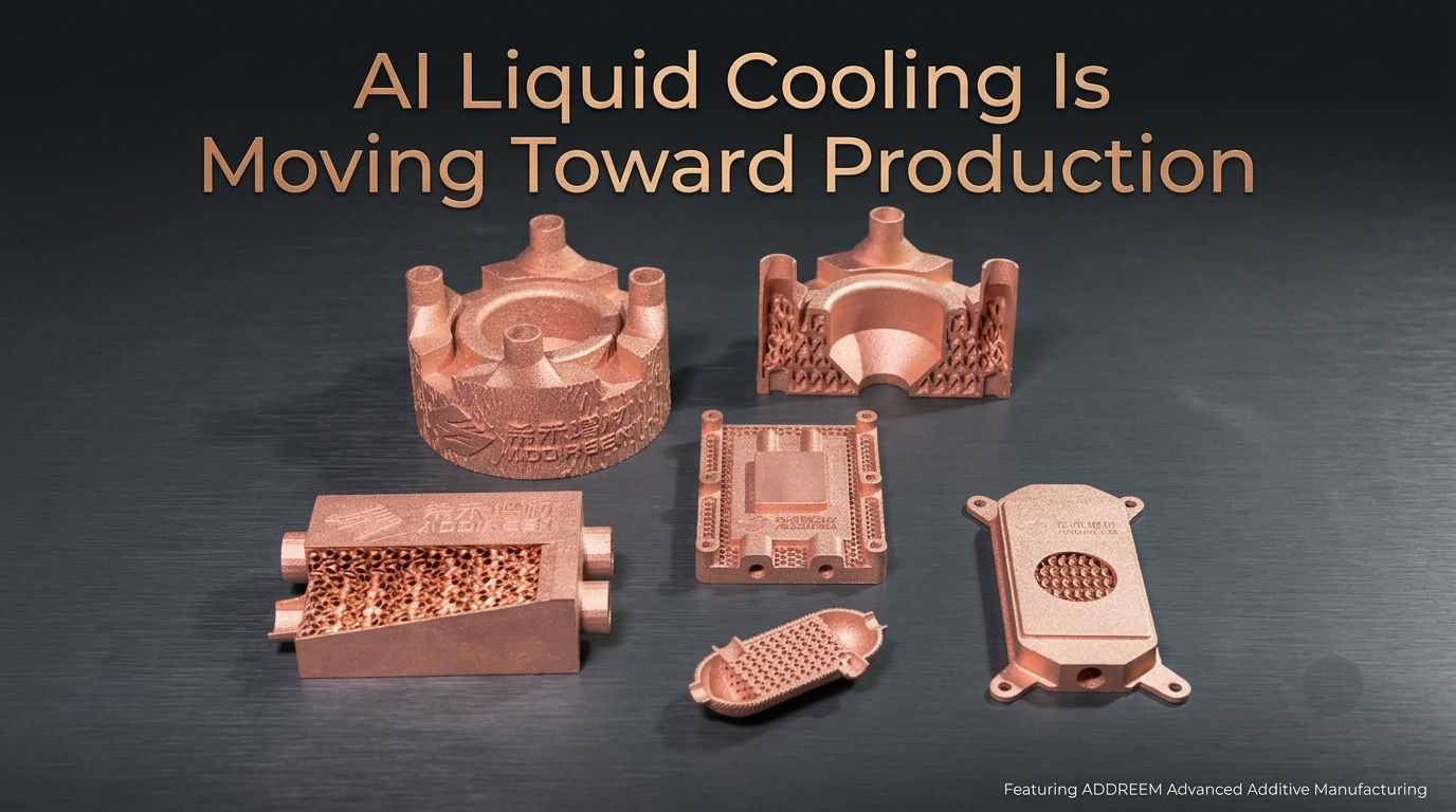 [Case Study] AI Liquid Cooling Is Moving Toward Production.